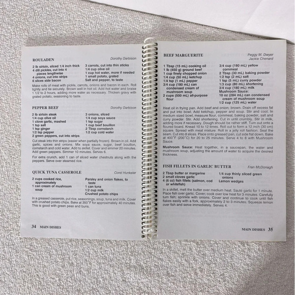 Vintage Blindman River Community  Hall Society Our Favourite Recipes Cookbook - Picture 9 of 15